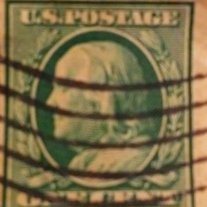 1914 George Washington stamp